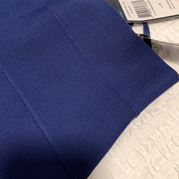 BCBGMazAzria blue bodycon bandage skirt (new with tags) - Picture 4 of 4